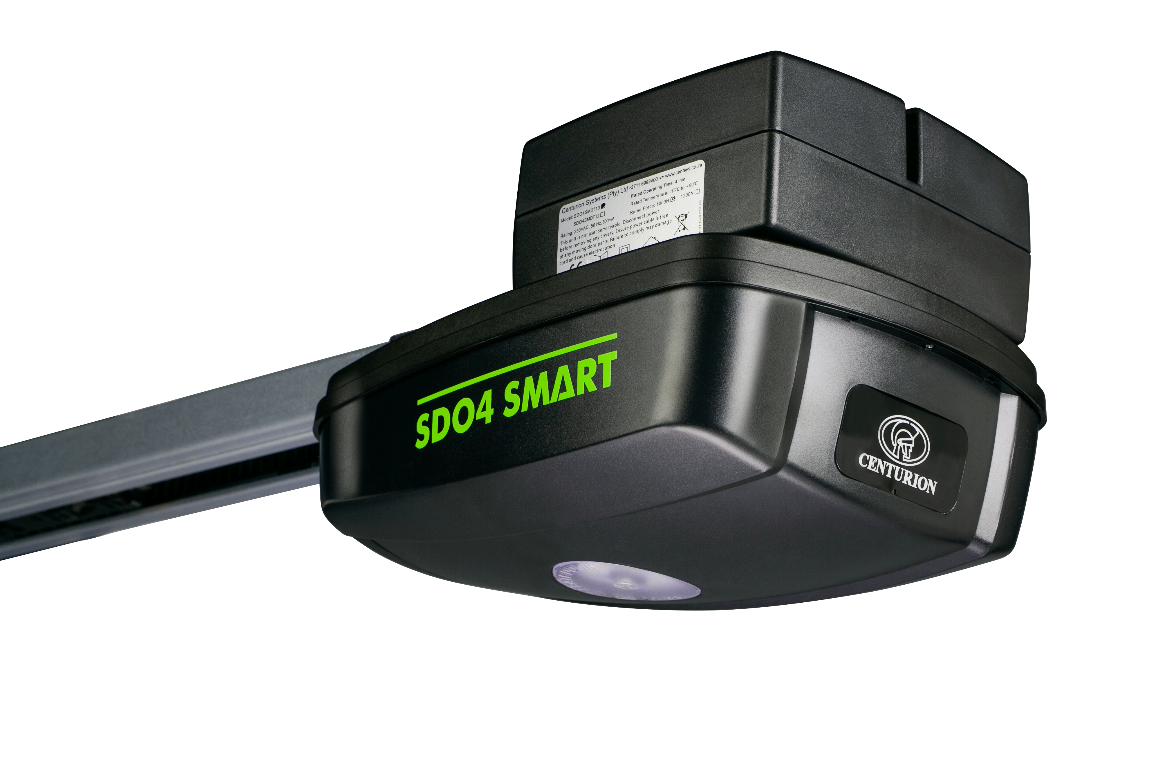 Garage door motor installation